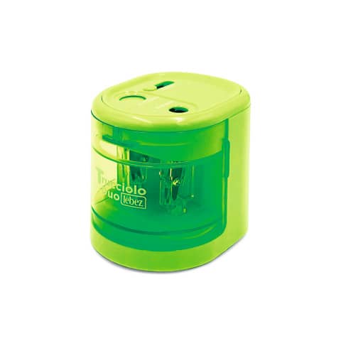 Temperamatite a batteria Lebez - 2 fori in 4 colori assortiti - 4306